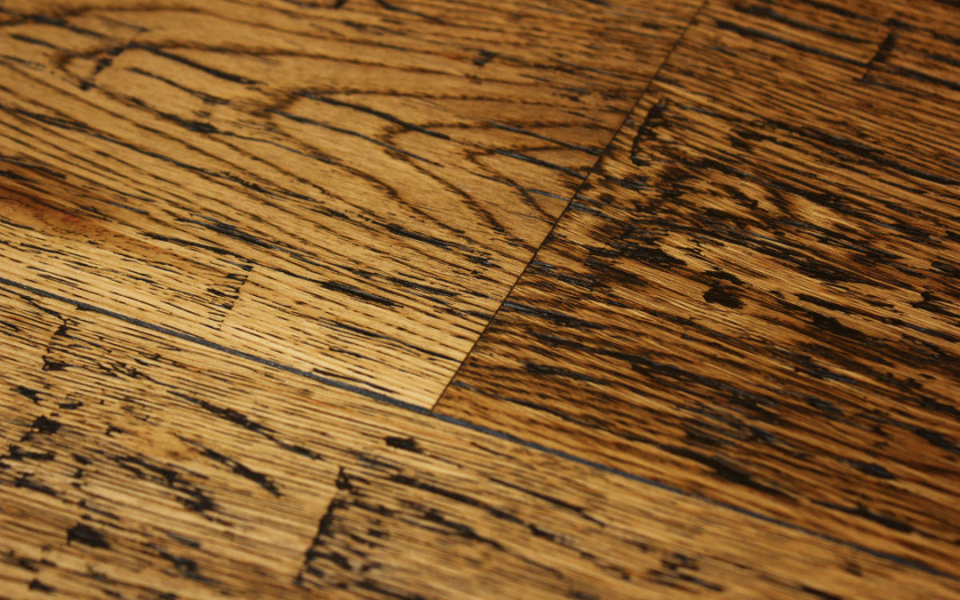 Hand-Chopped Distressed Oak