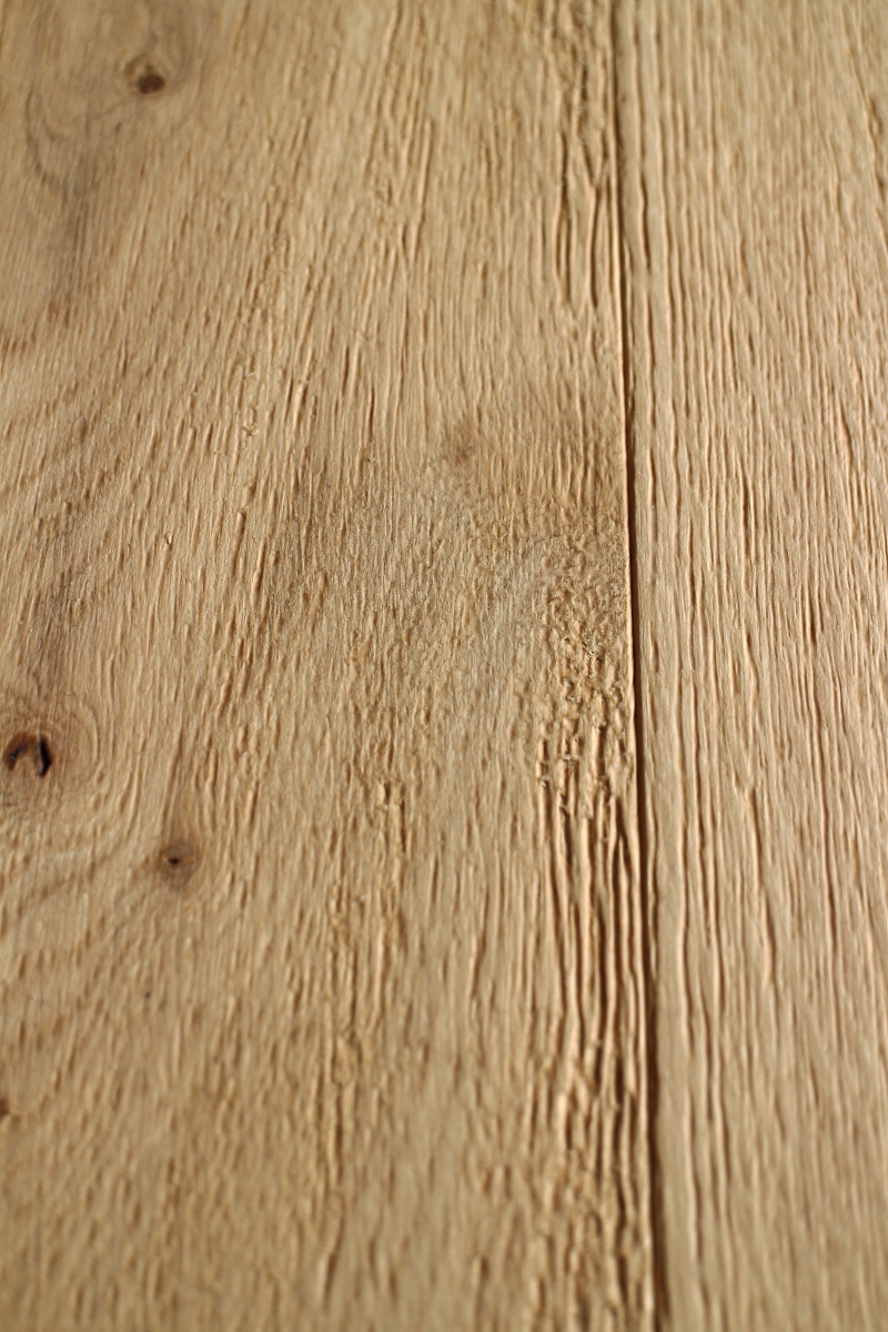 Textured Sandblasted Pale Straw Coloured Oak Flooring