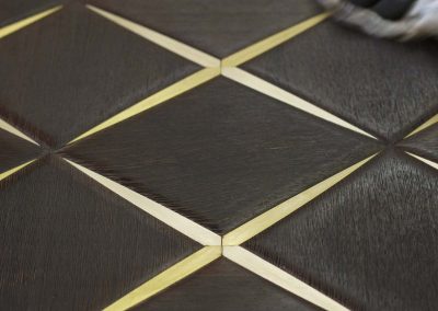 Black and Gold Flooring