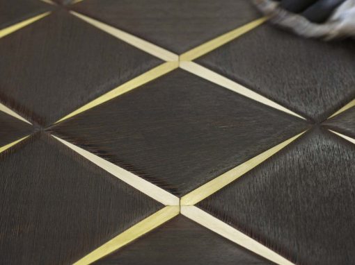 Black and Gold Flooring